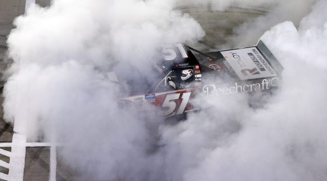 Featured image for Kyle Busch: Harvick's bounty is 'unique opportunity' for Gander Trucks
